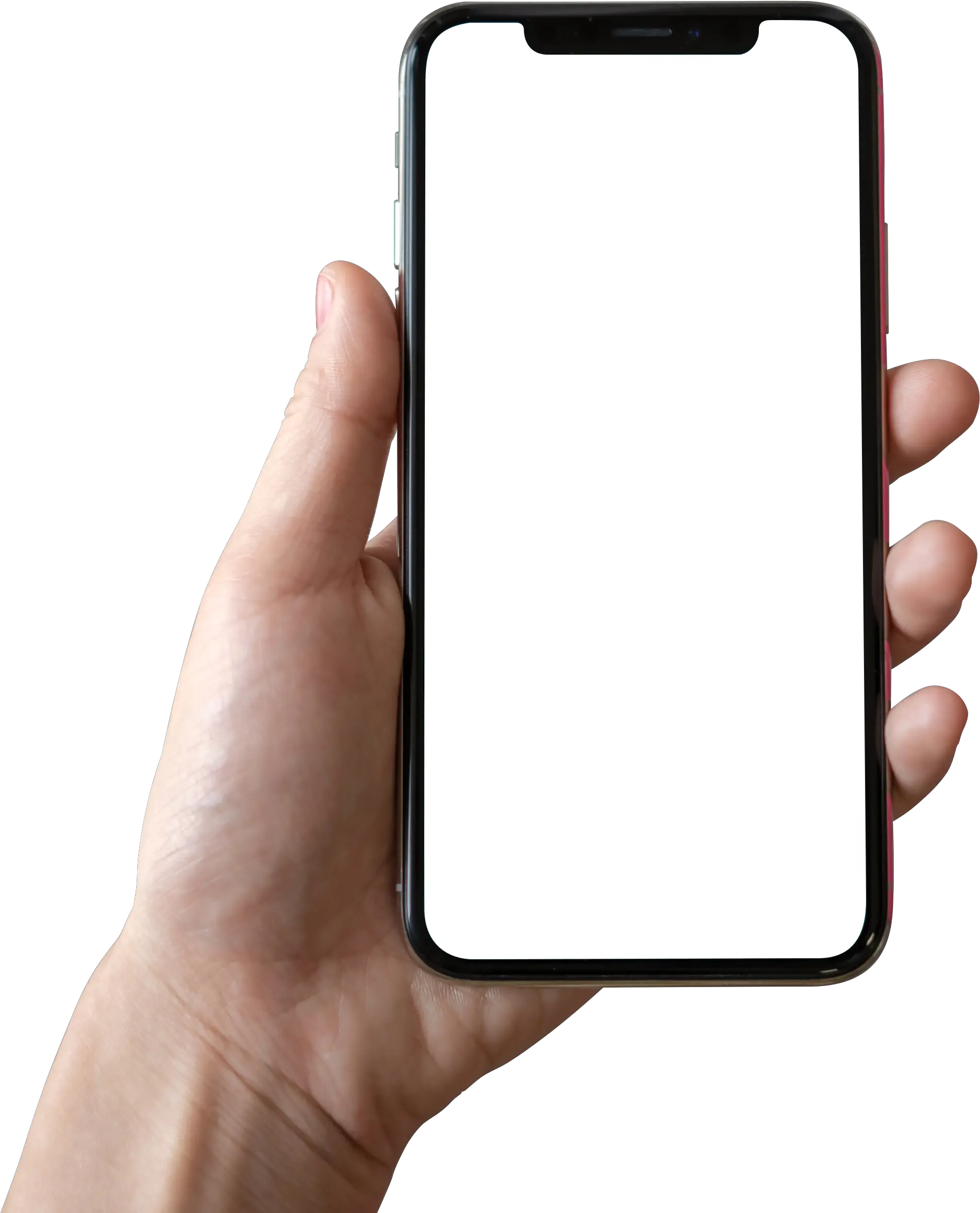 Mobile In Hand Png