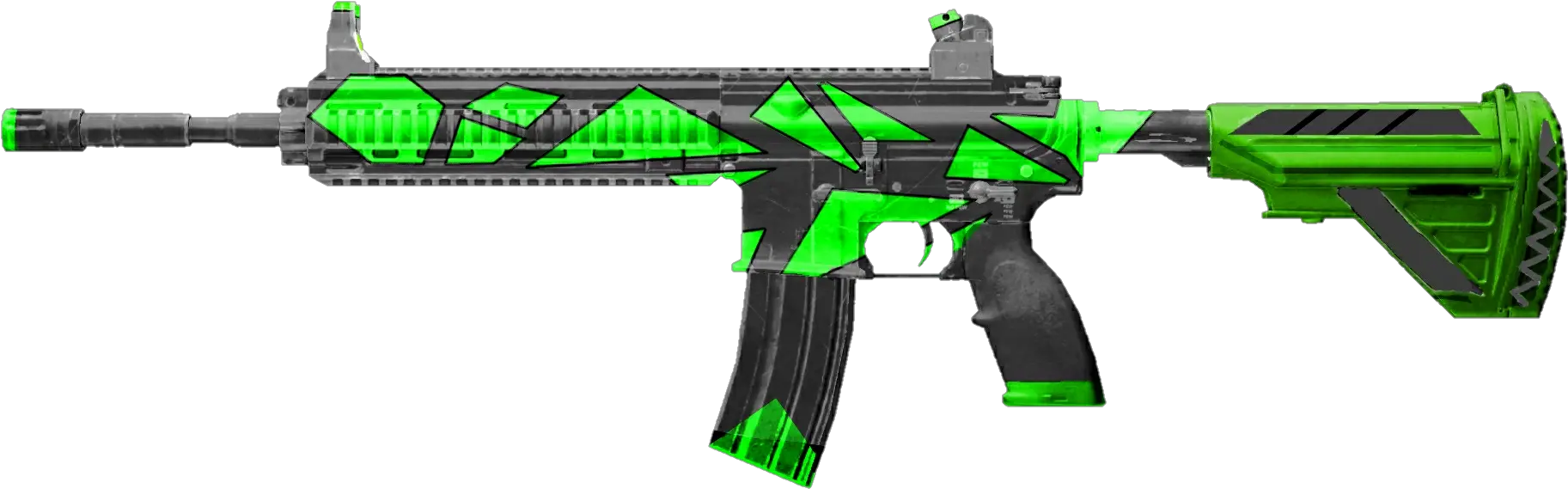 Green Glass Skin Submission For Pubg Mobile Album On Pubg Mobile M416 Skin Png