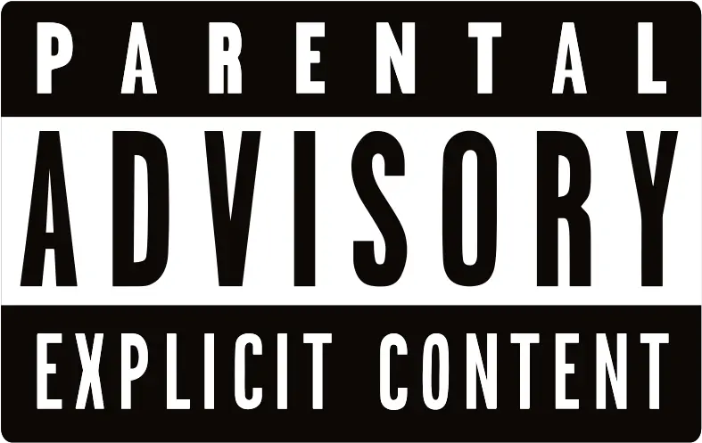 Parental Advisory Explicit Content Parental Advisory Explicit Content Sticker