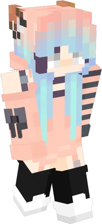 Girl Minecraft Skin Bnha