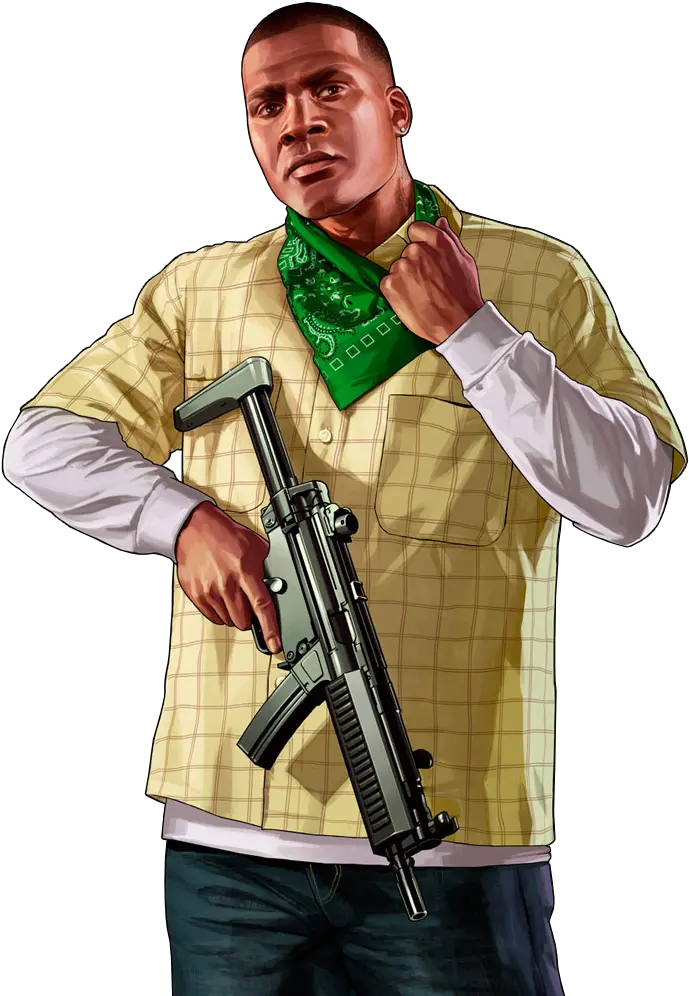 Transparent Gta Png Gta V Franklin Png