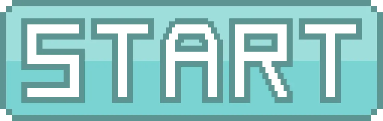 Transparent Start Button Png Pixel Game Start Button