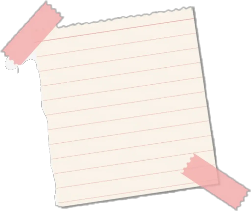 Paper Note Png Clipart Transparent Background Sticky Note Png