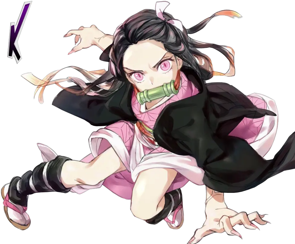 kimetsunoyaiba demonslayer nezuko tanjiro tanjirou Nezuko Render Png