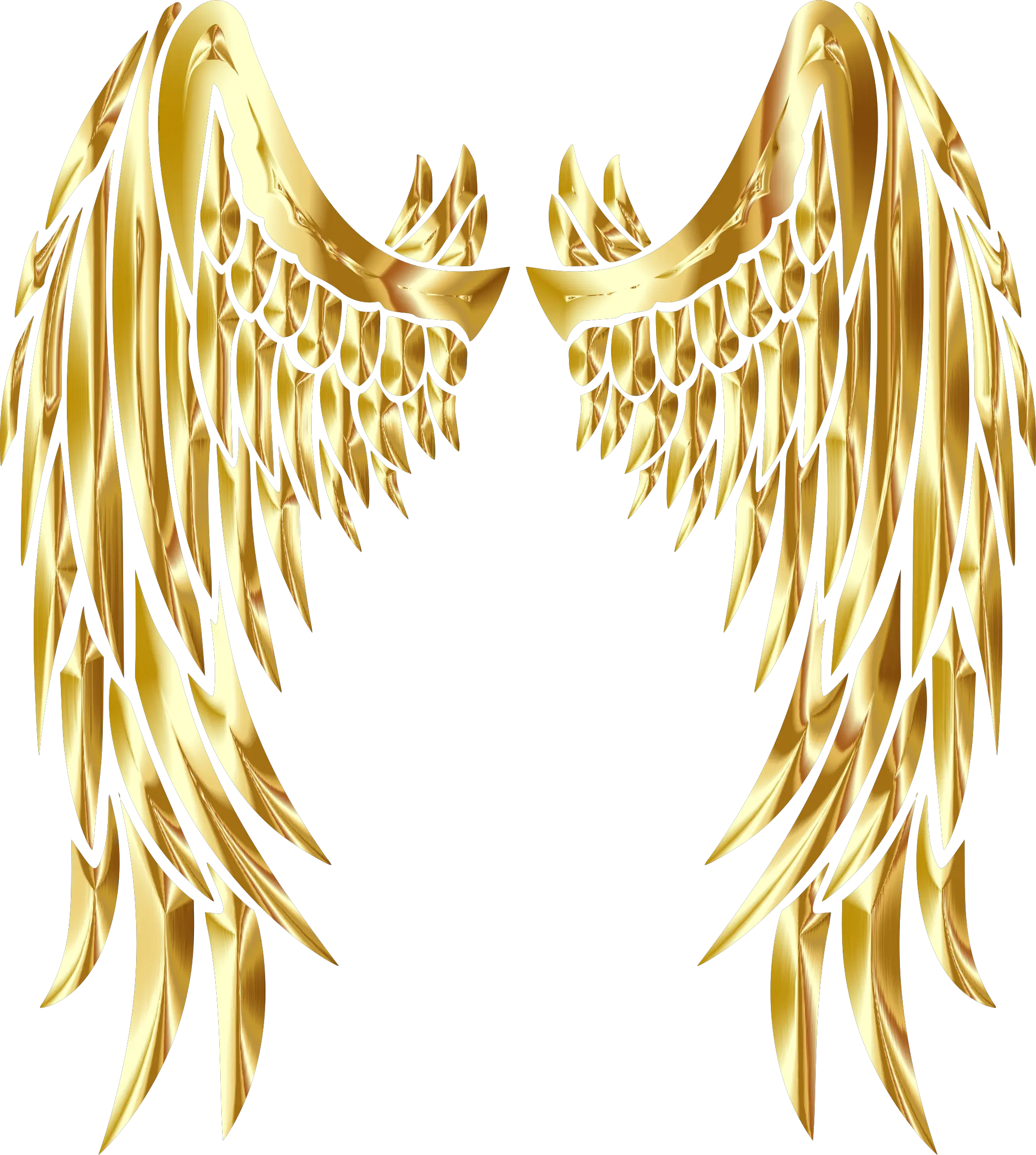 Gold Wings Png Gold Angel Wings Clip Art