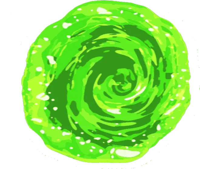 Vector Portal Spiral Rick E Morty Portal
