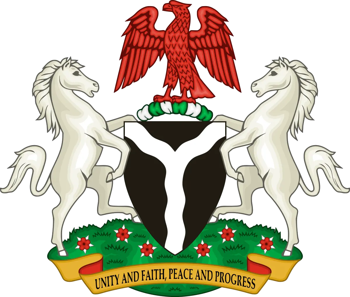 Transparent Nigeria Coat Of Arm Png