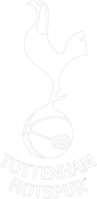 Tottenham Hotspur Logo White Png