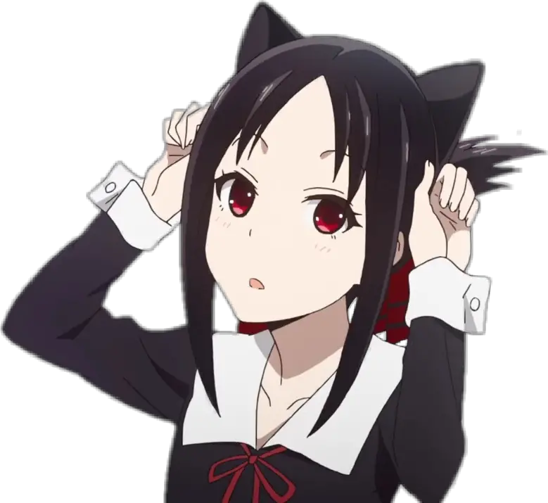 kaguya kaguya-sama waifu waifu♡ anime animegirl Kaguya Sama Love Is War Cat Ears