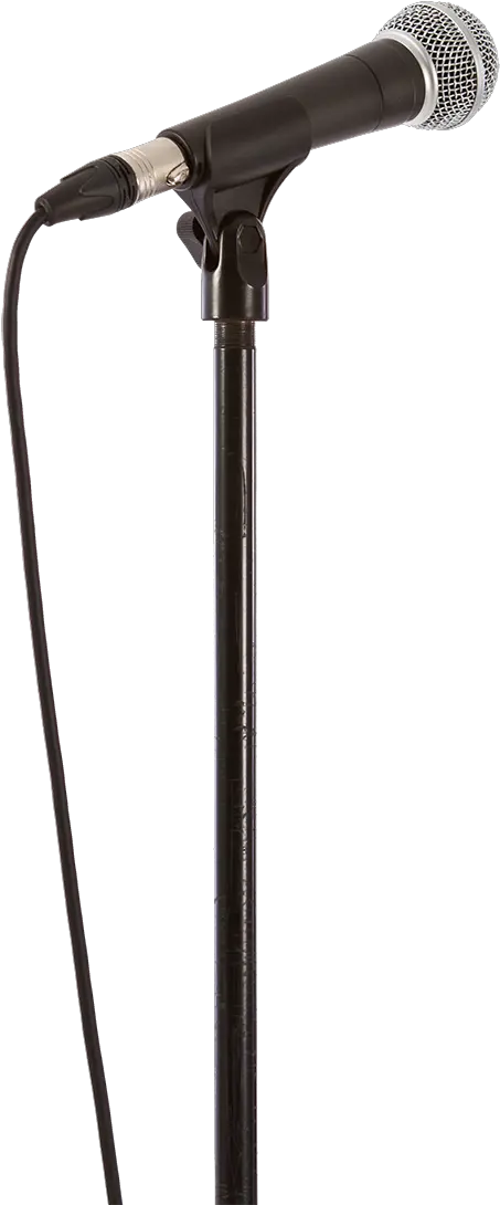 Transparent Mic On Stand Png Marking Tools