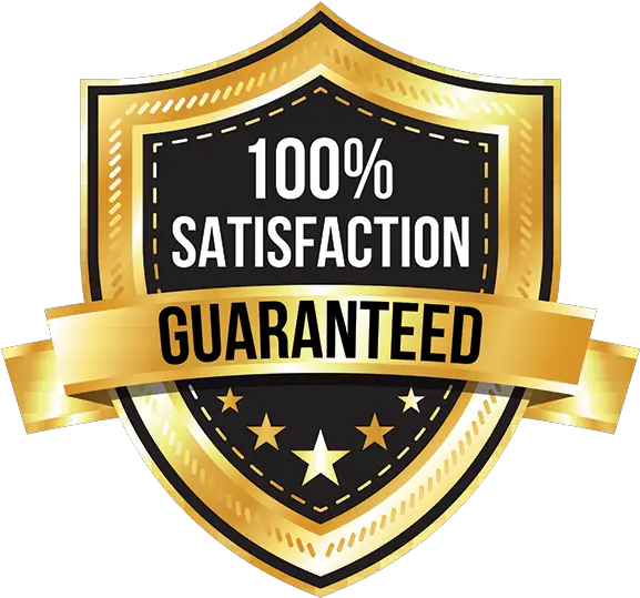 100 Percent Satisfaction Guaranteed 100 Satisfaction Guarantee Png