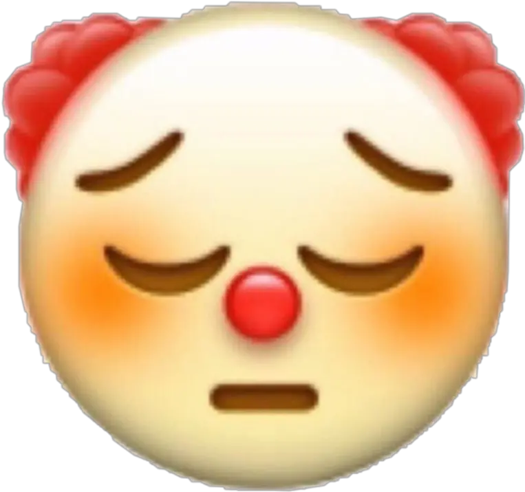 Sad Clown Cowboy Emoji