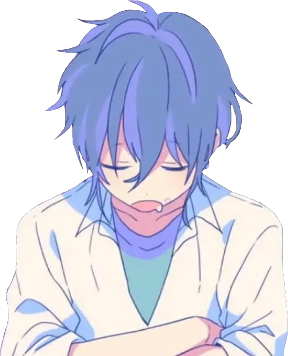 anime animeguy sleepy guy pfp freetoedit Cute Anime Boy Pfp