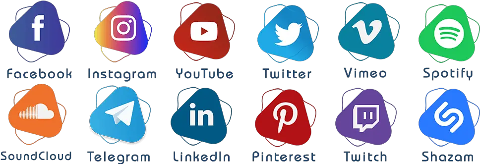 Facebook Instagram Twitter Png Youtube Facebook Instagram Logo Png