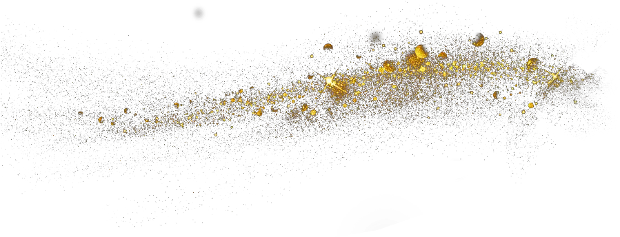 golden gold dust glitter magic Macro Photography