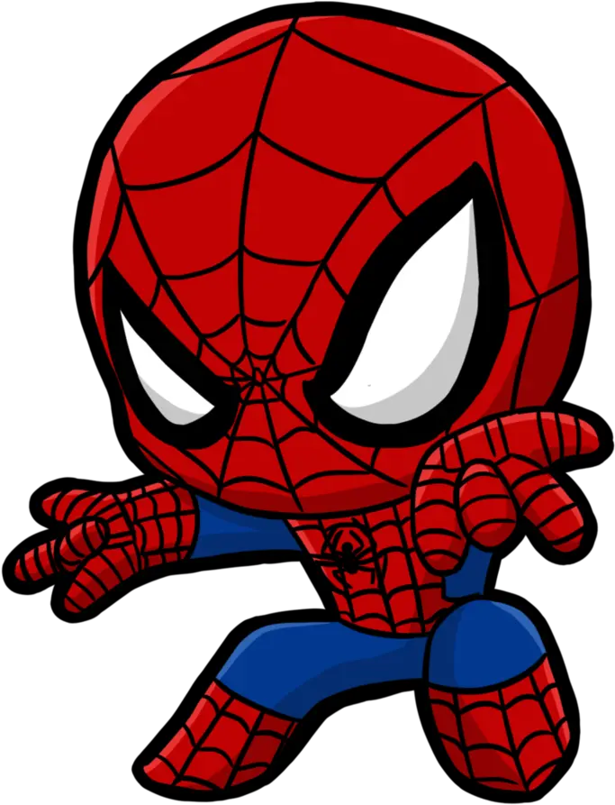 Spiderman Png Baby Black Spiderman Chibi