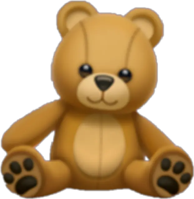 Transparent Bear Emoji Png Teddy Bear Emoji Transparent