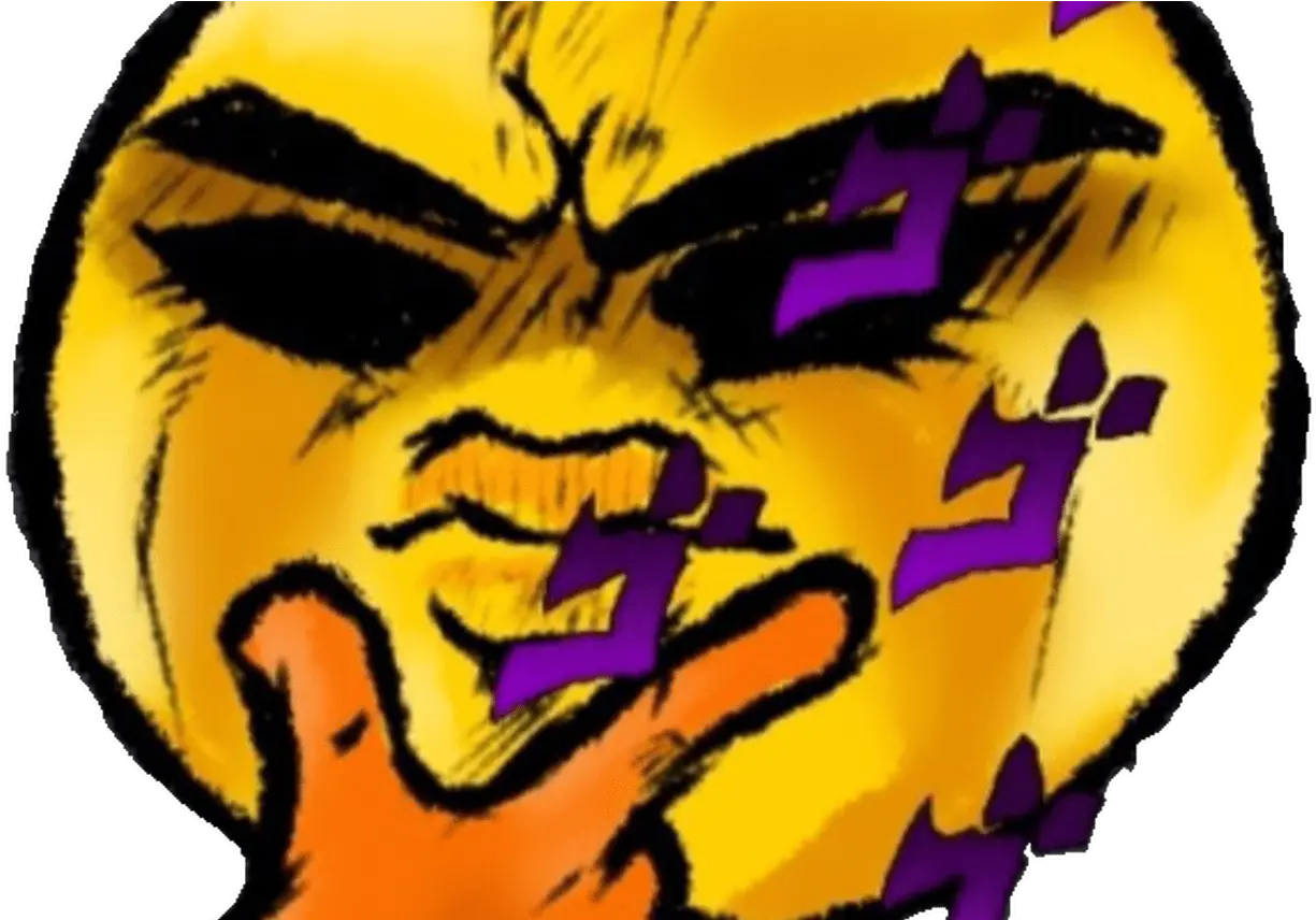 Emoji Thinking About You Hot Trending Now Png Discord Jojo Bizarre Adventure Emotes