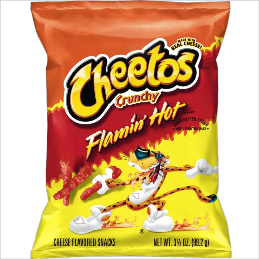 Flamin Hot Cheetos Bag