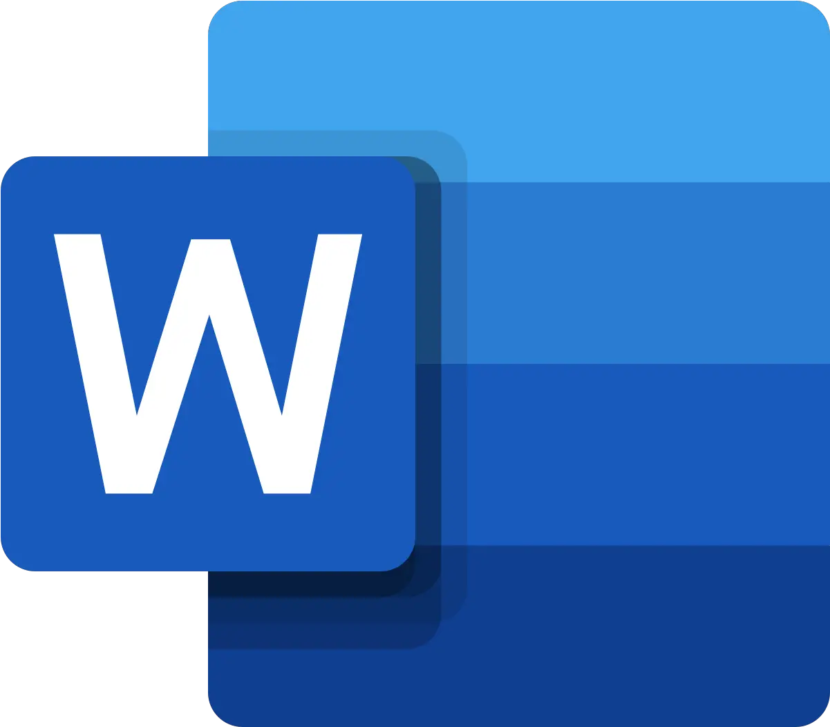 New Microsoft Word Icon Microsoft Word Icon 2019