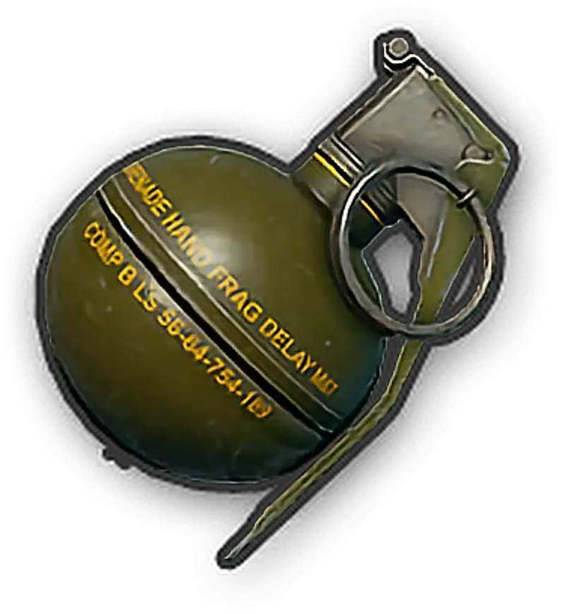 Grenade Granada Pubg Game Jogo Grenade Pubg