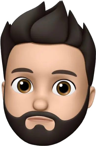 Profile Image Memoji Brown Hair Man With Glasses