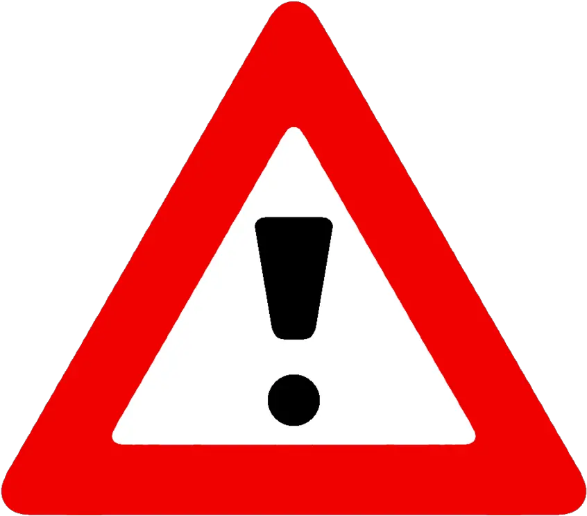 Warning Sign Icon Png