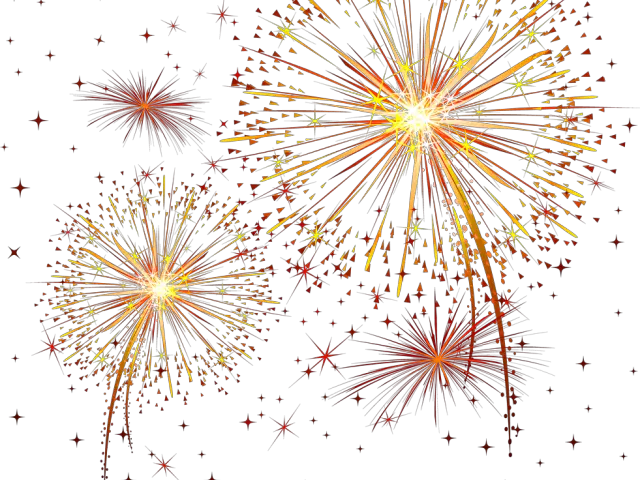 Drawn Fireworks Clear Background Transparent Background Fireworks Clipart