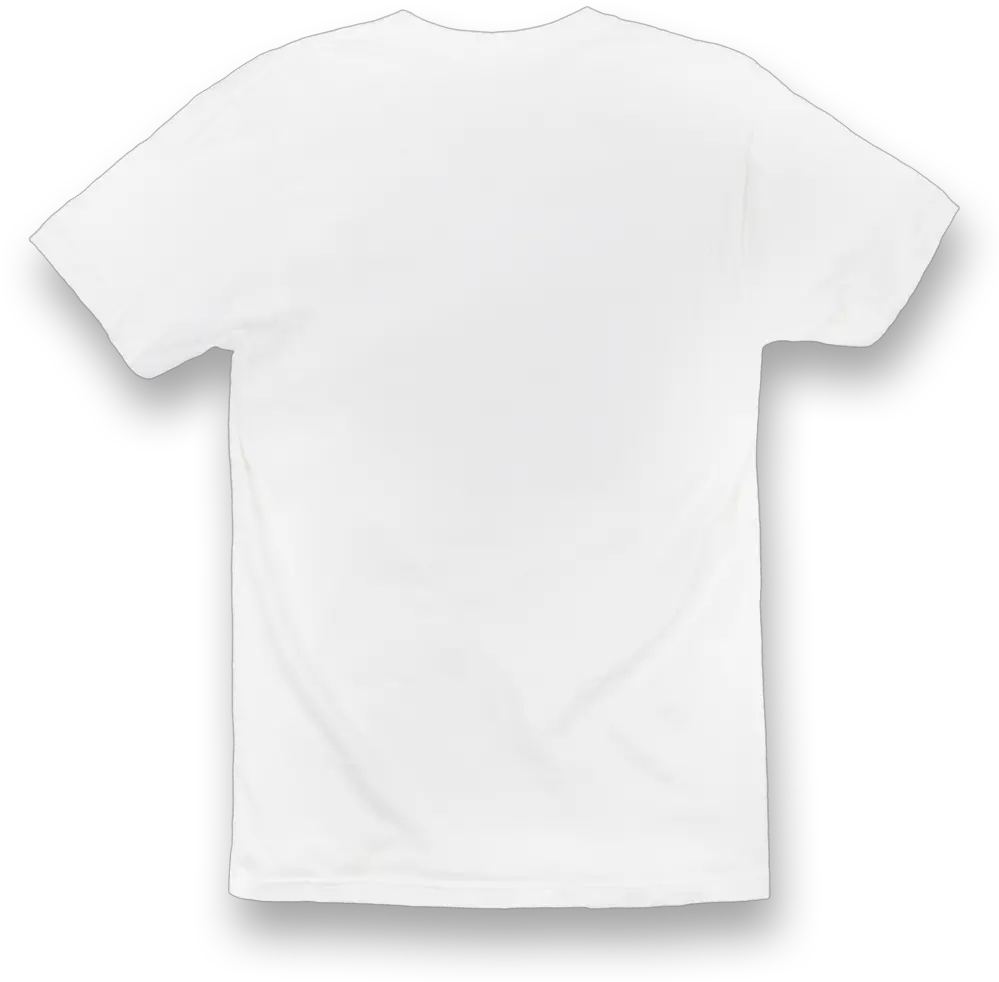 White T Shirt Back Side White Shirt Back Png