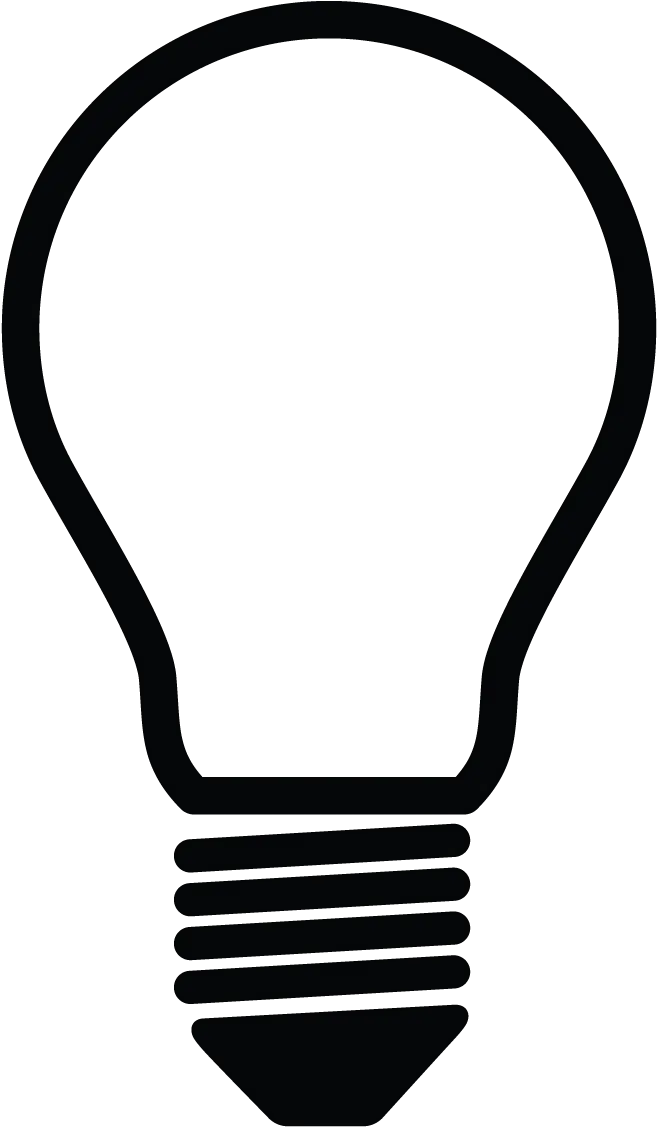 Transparent Lightbulb Clipart Light Bulb Clip Art Png