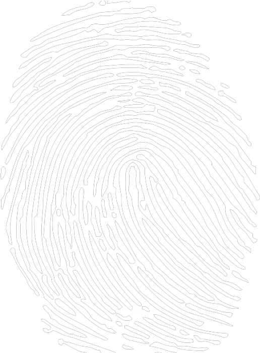 Transparent Fingerprint White