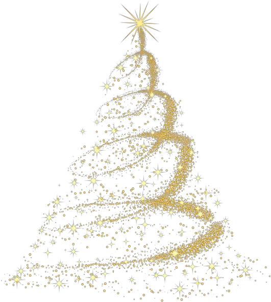 Gold Christmas Tree Png Clip Art Christmas Tree Png Transparent