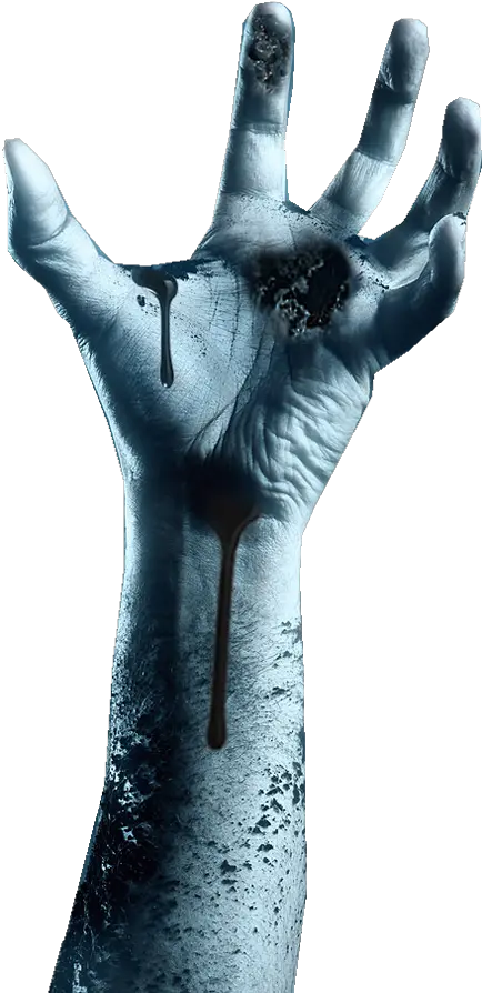 Transparent Ghost Hand Png