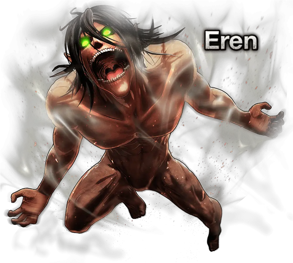 Attack On Titan Png Shingeki No Kyojin Eren Titan Png