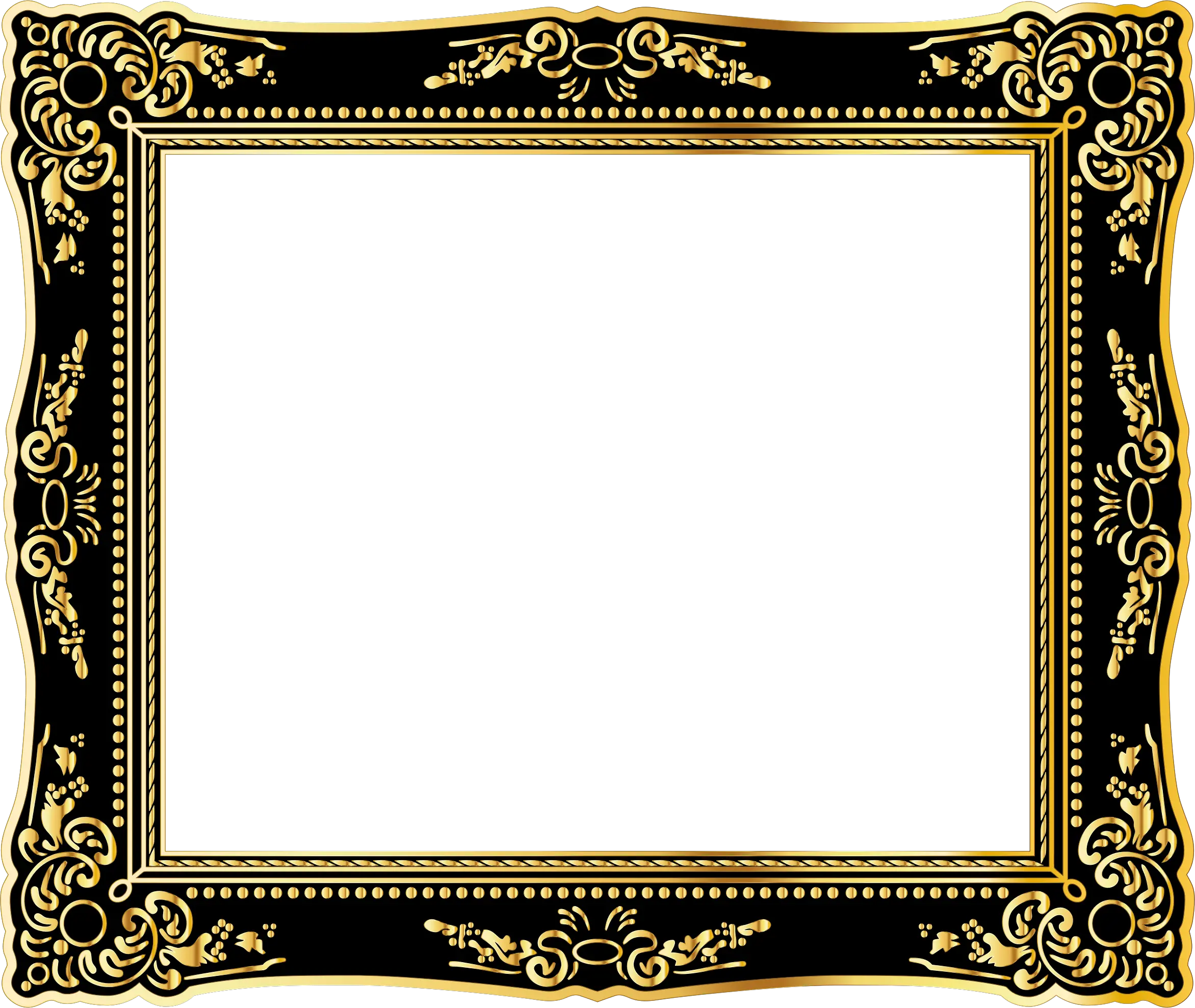 Gold Frame Png Vintage Frames Png Gold