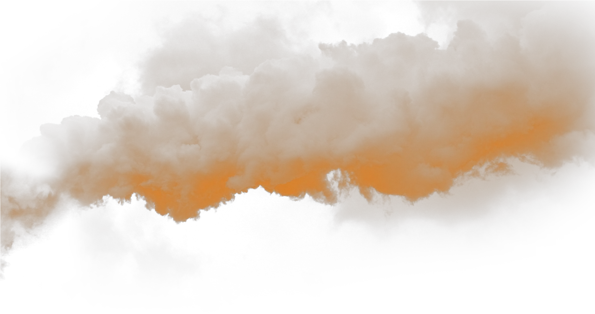 Orange Smoke Png Hd