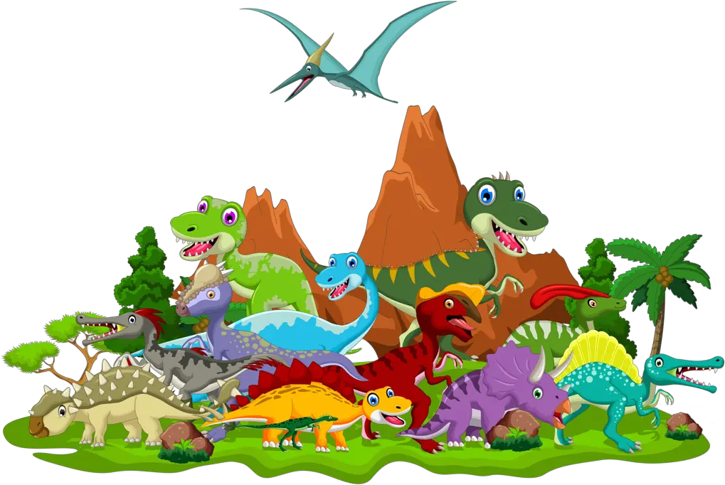 Transparent Dinosaur Cartoon Png Transparent Background Dinosaur Clipart