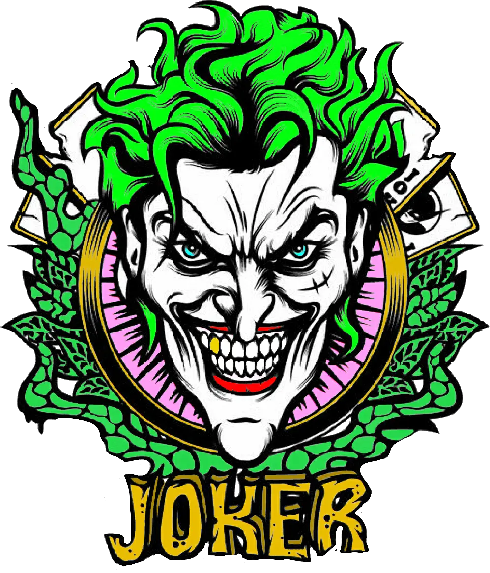 Joker Sticker Clipart