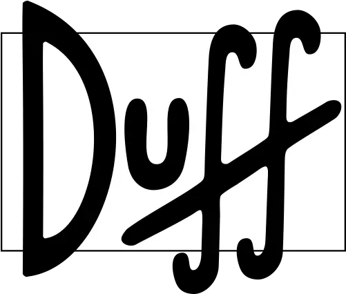 Duff Beer Duff Beer Logo Vector