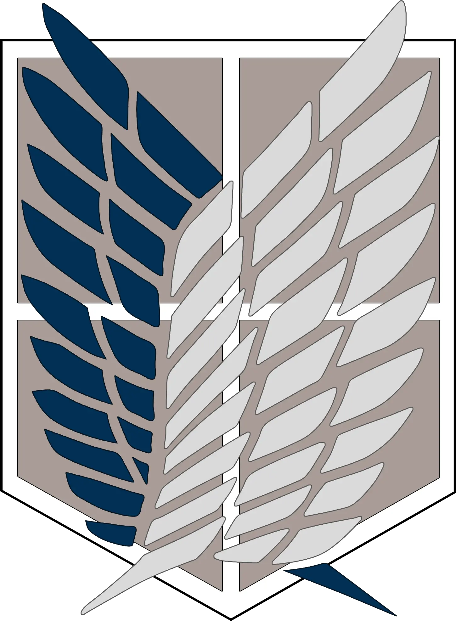 Attack On Titan Scout Logo Png