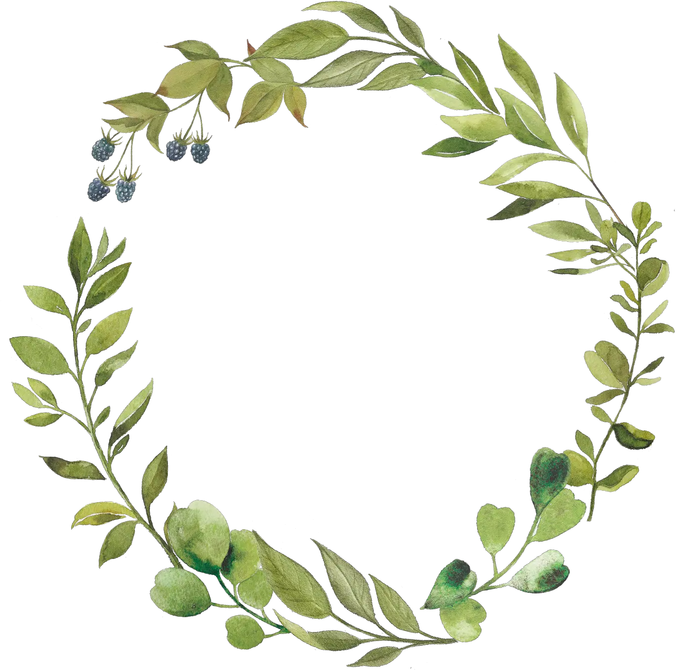 Transparent Leaf Wreath Png Wreath Png