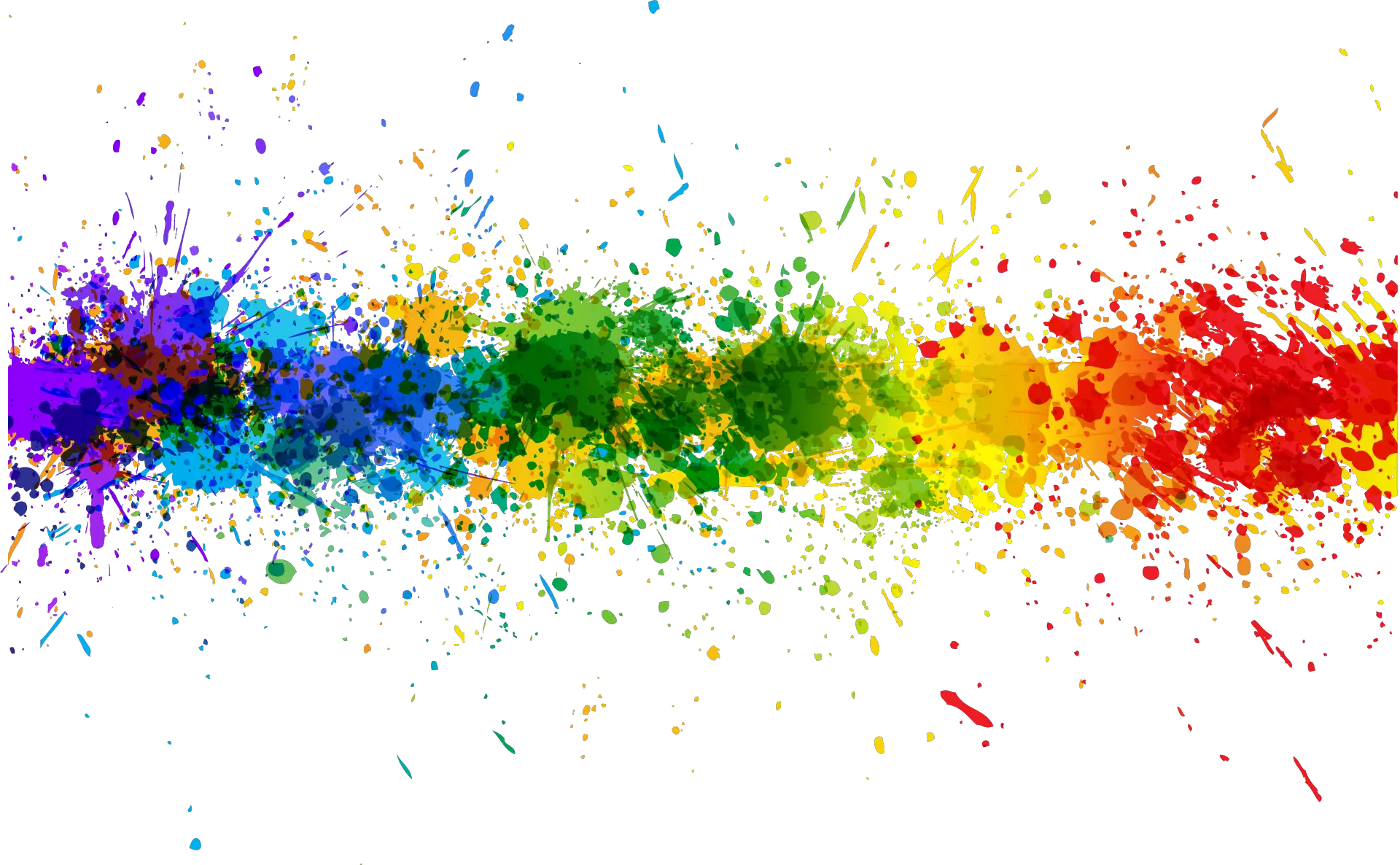 Splash Clipart Colorful Splash Transparent Background Paint Splatter