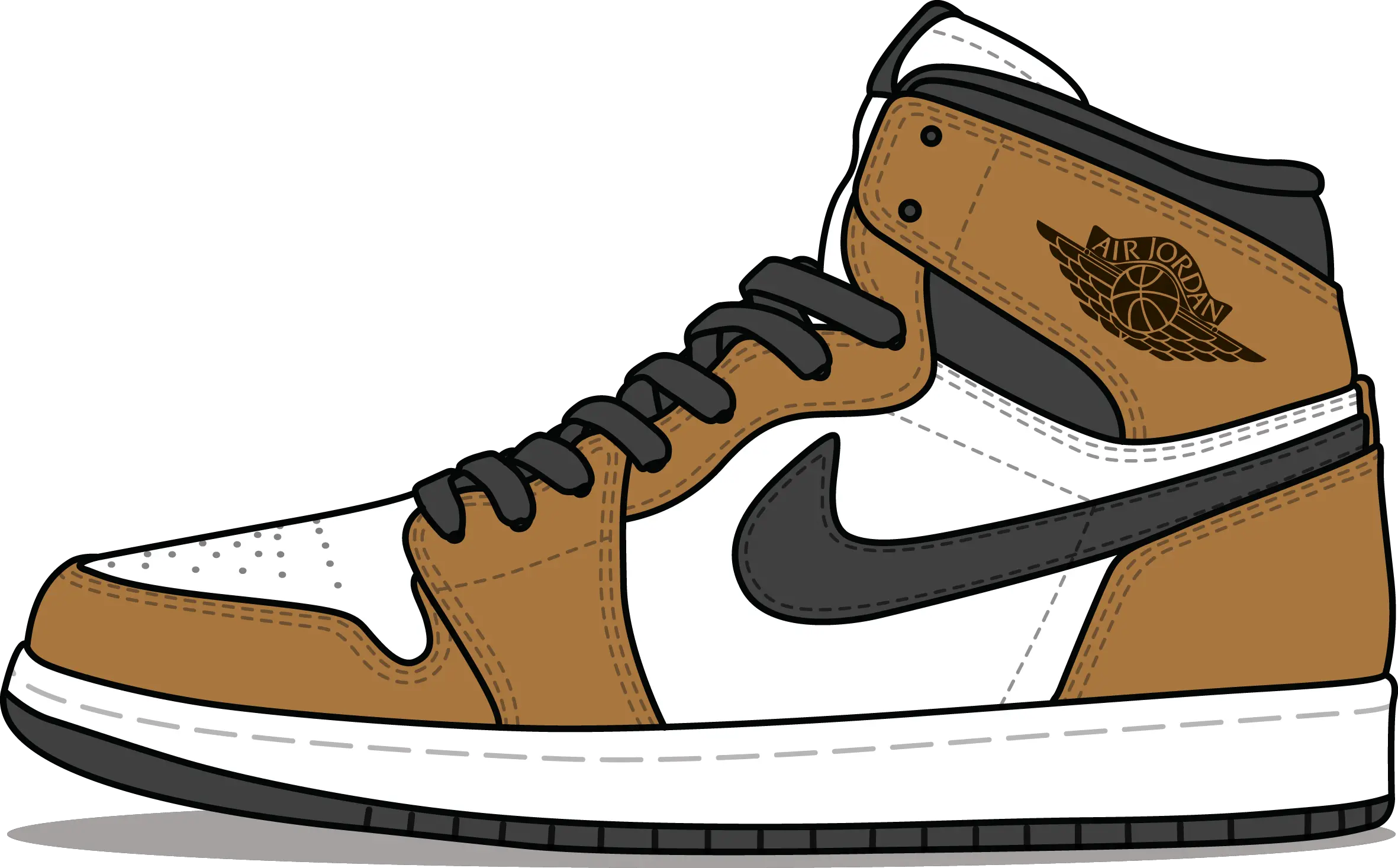 Png For Rookie Of The Year Air Jordan 1 Vector