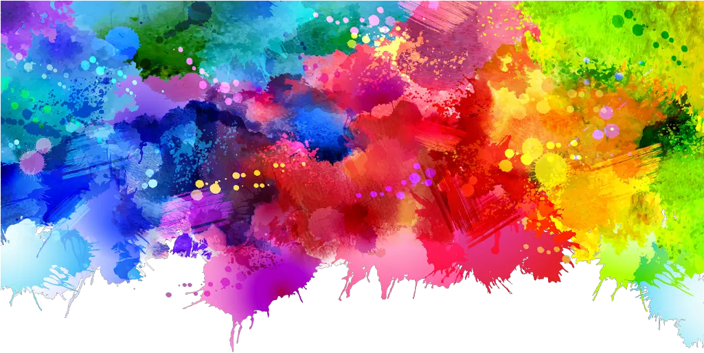 colourcolor explosion multi blue green red yellow Bright Colorful Watercolor Background