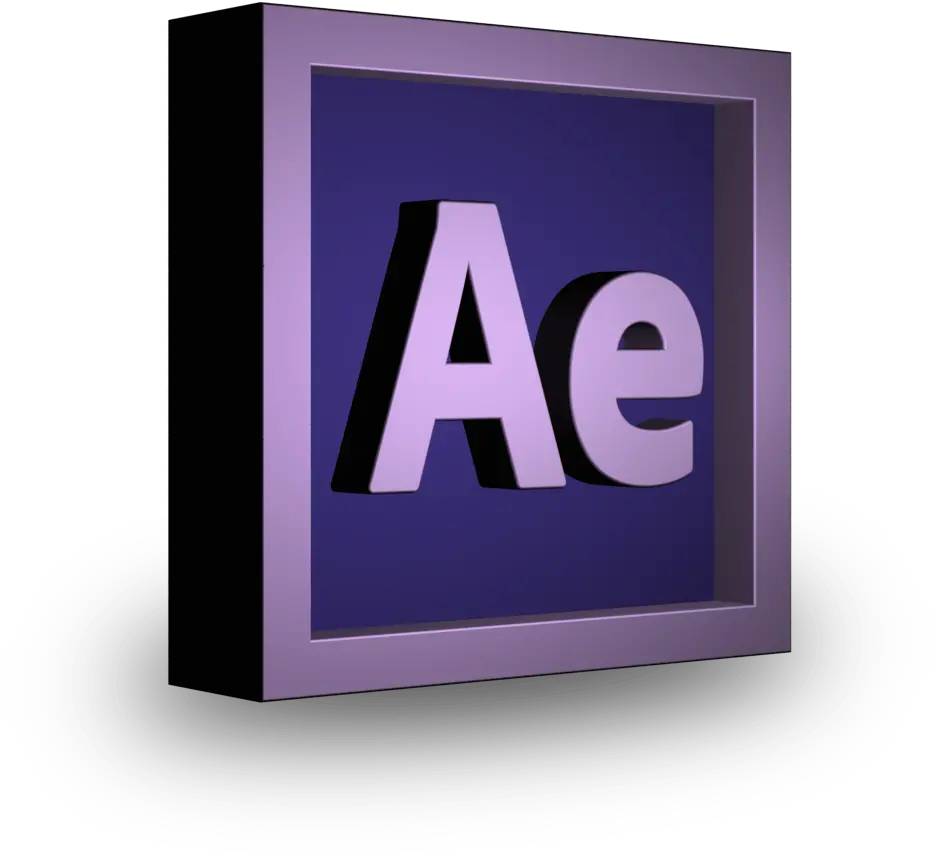 Transparent Adobe After Effects Logo Png Logo After Effects 3d