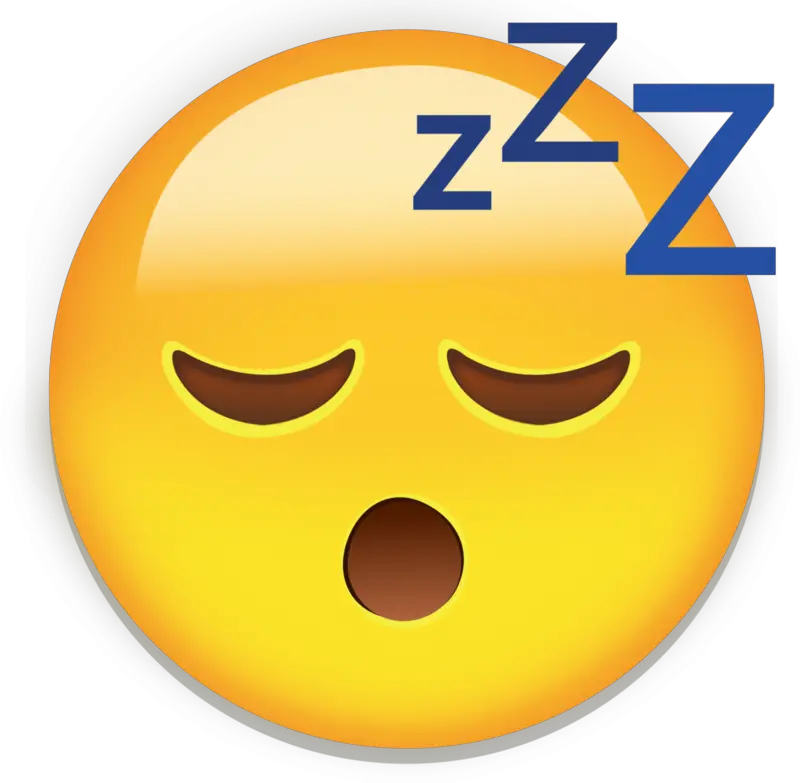 Emoticon Sticker Smiley Face Sleep Emoji Sleeping Emoji Png