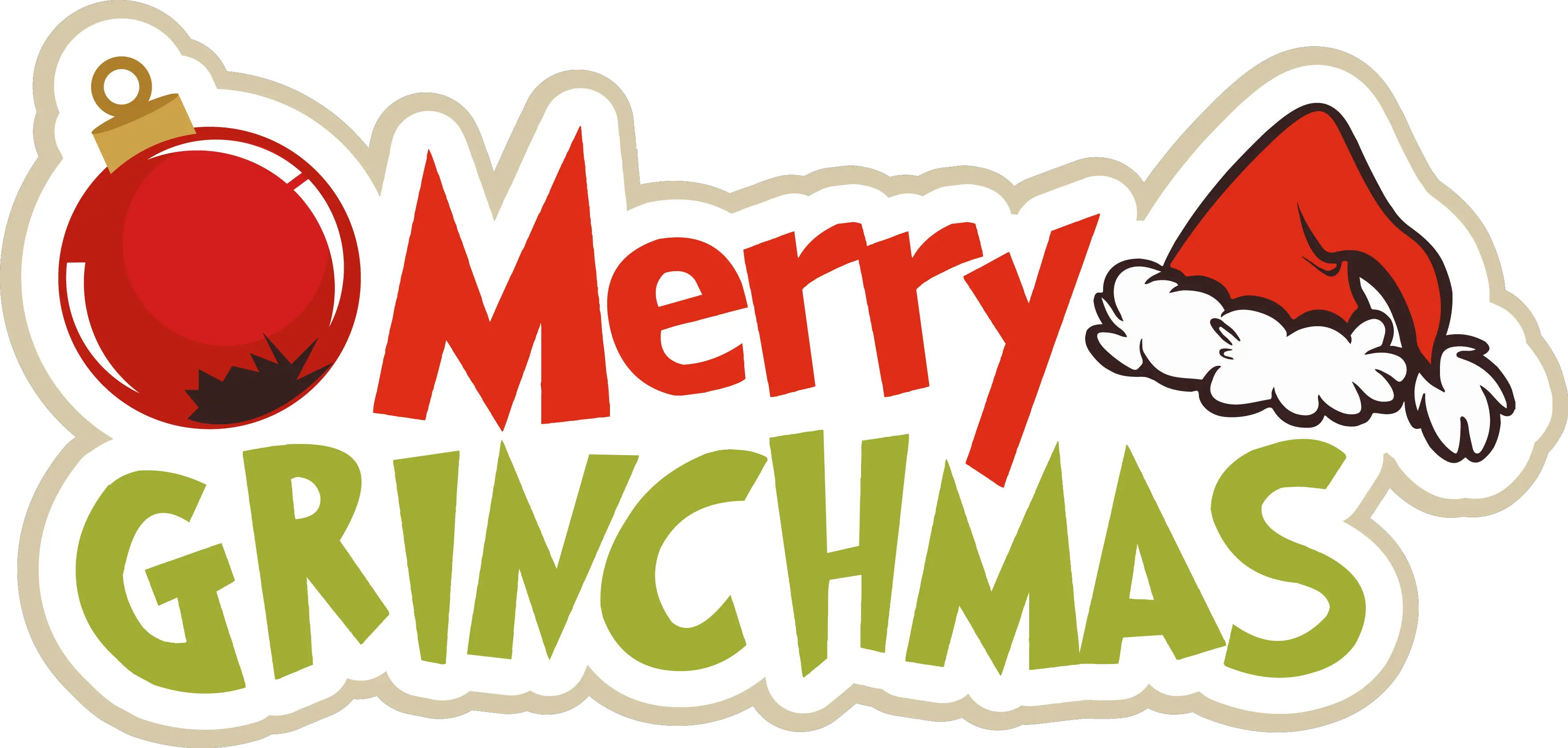 Merry Grinchmas Clipart