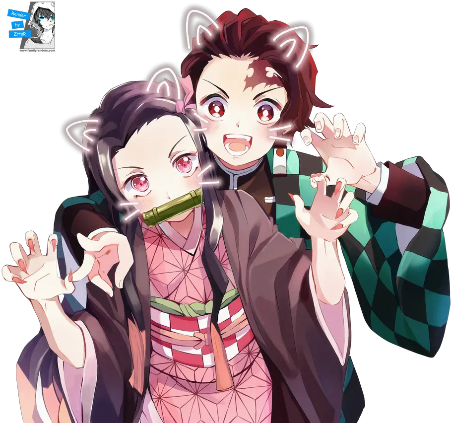 kimetsunoyaiba demonslayer nezuko tanjiro tanjirou Nezuko And Tanjiro Kiss