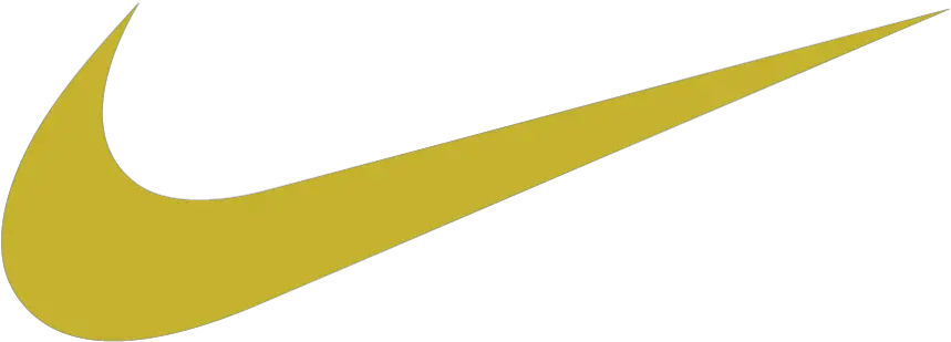 Nike Logo Gold Png