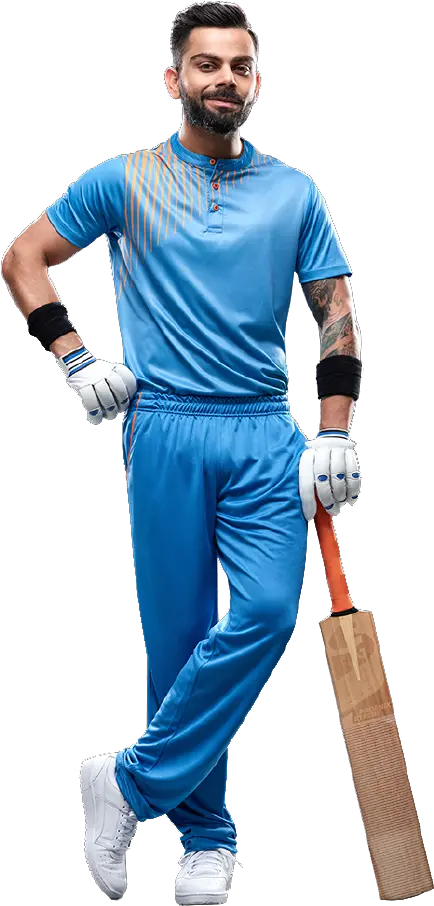 Batting Virat Kohli Png